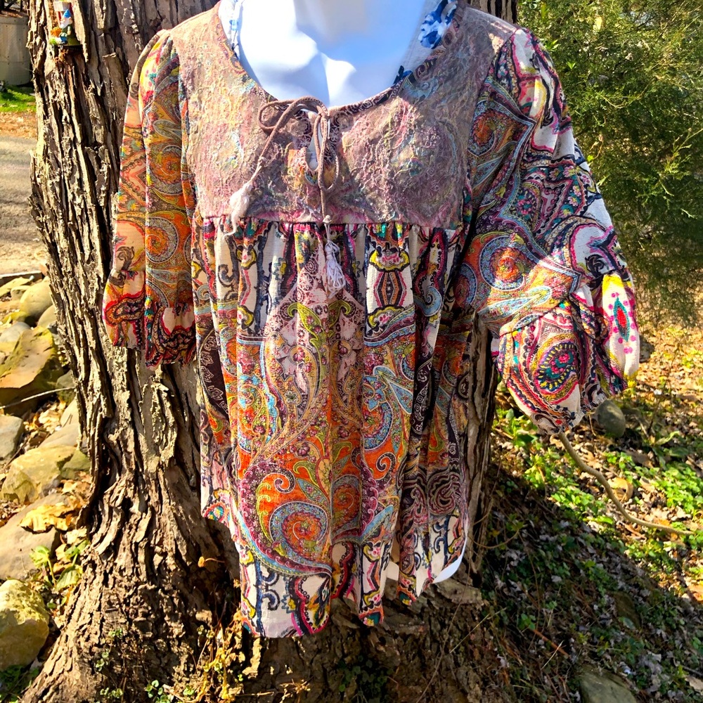 COPY - Energe world wear wide sleeves top